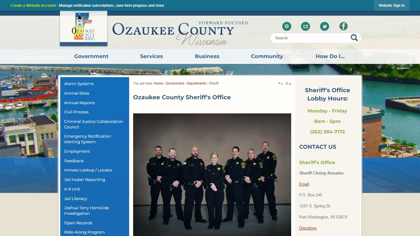 Ozaukee County Sheriff's Office