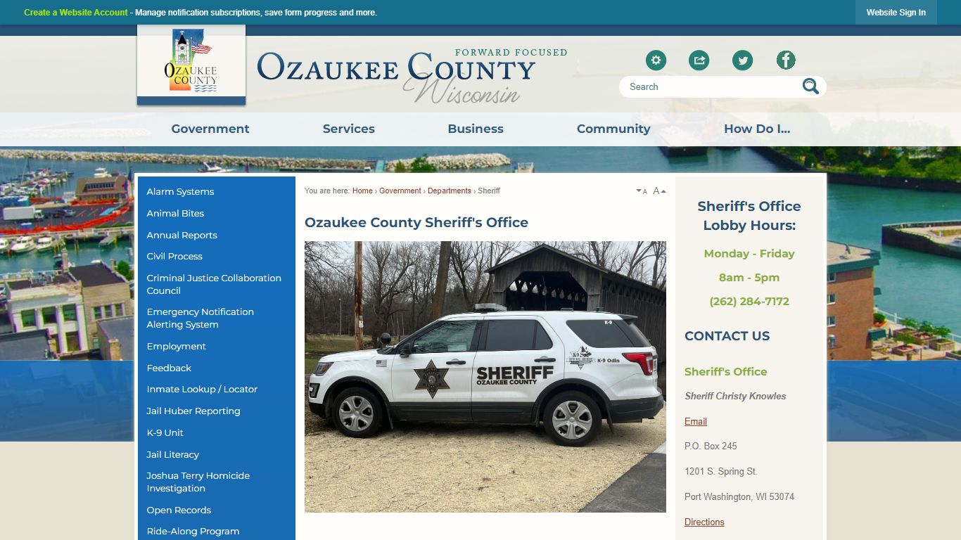 Ozaukee County Sheriff's Office